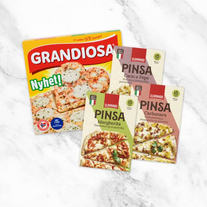 Pizza-nyheter 2026 i KIWI.