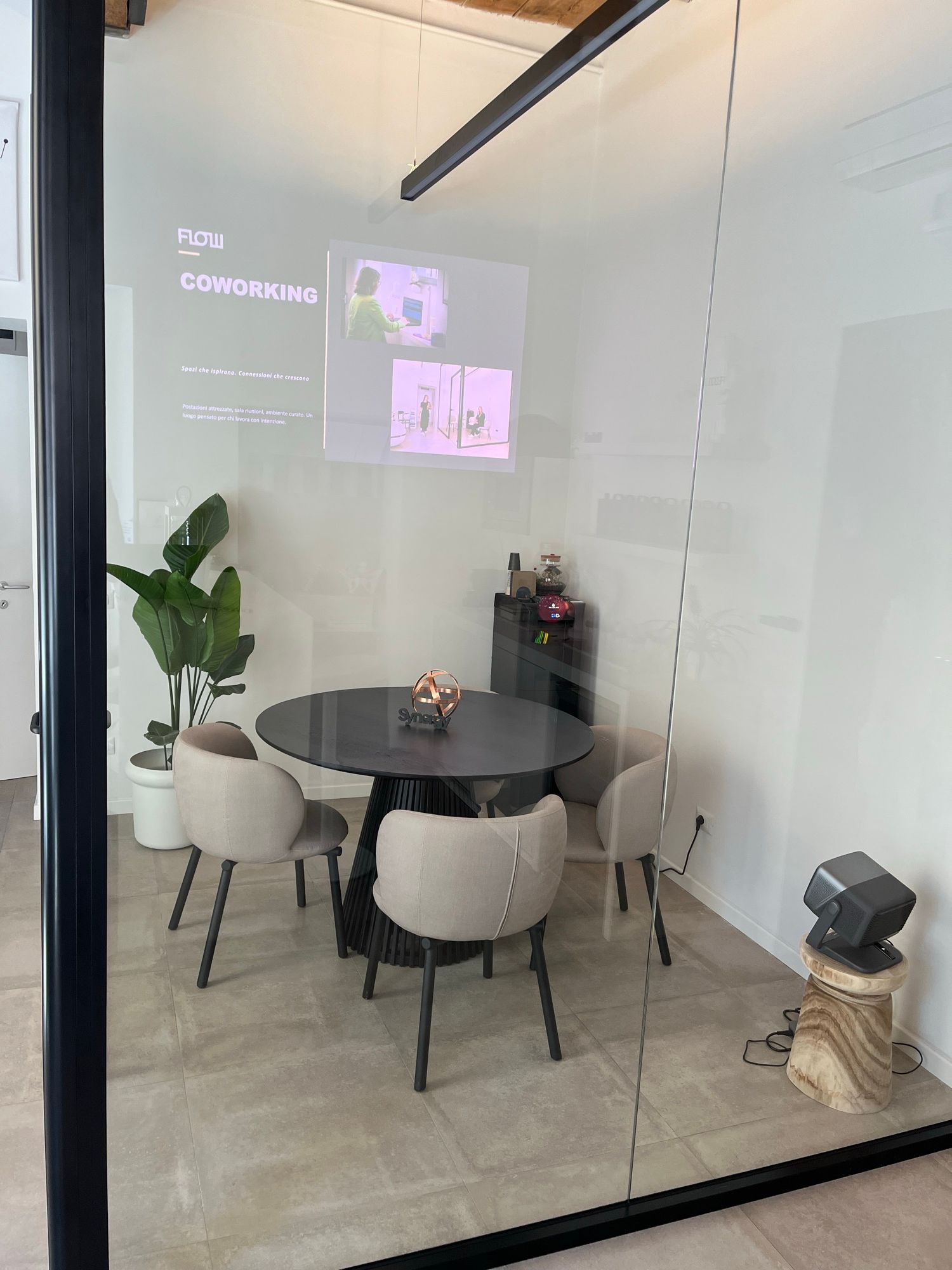 Synergy Hub del centro Coworking Flow