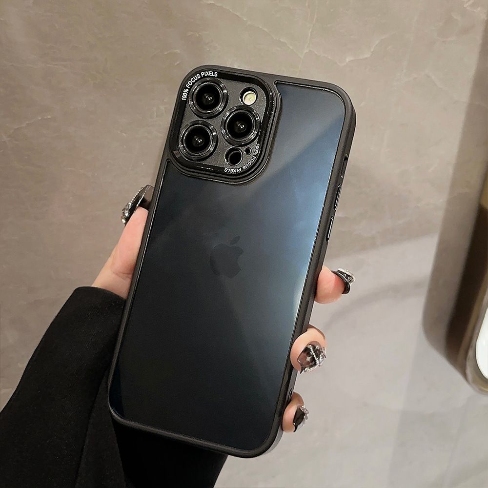 High Quality Metal Lens, Simple and Shockproof iPhone Case