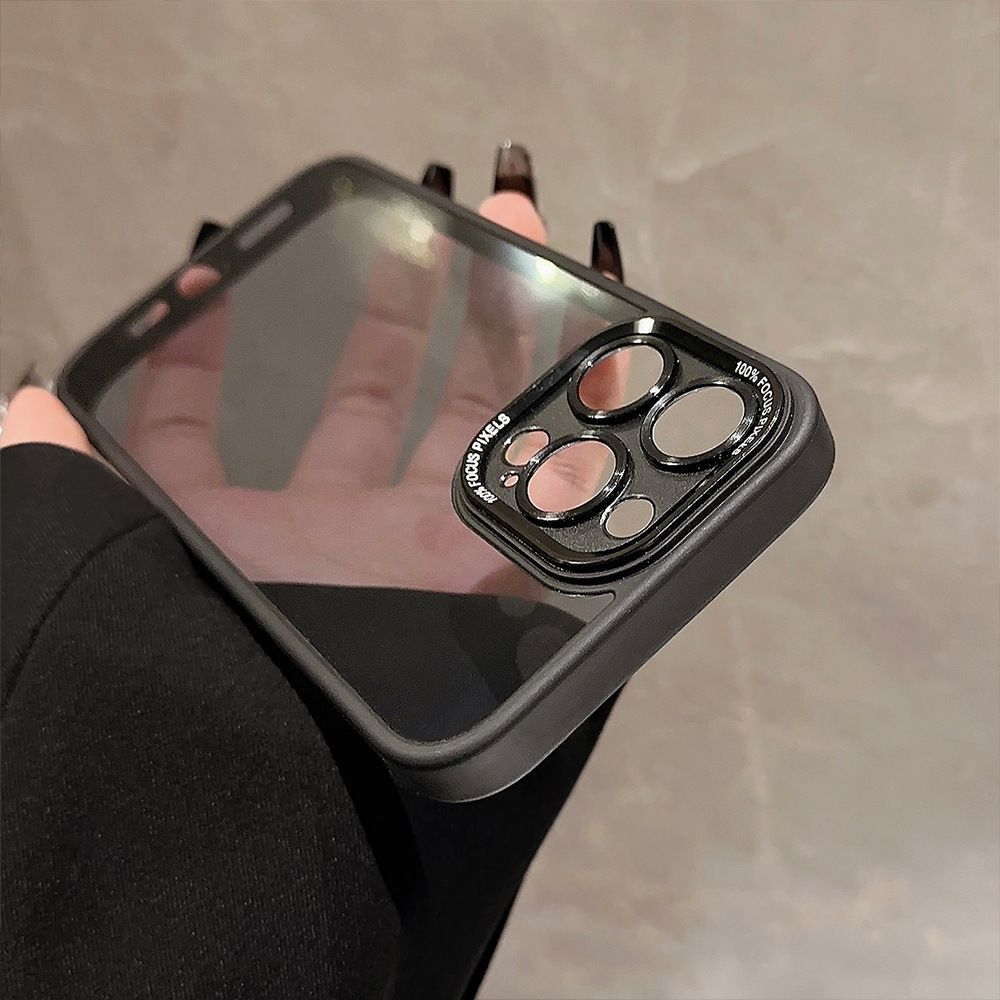 High Quality Metal Lens, Simple and Shockproof iPhone Case