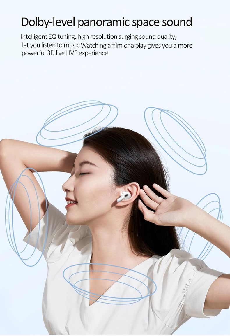 Smart Touch Screen Wireless Headset