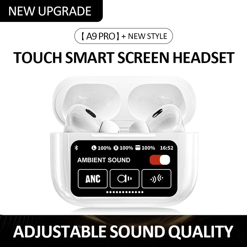 Smart Touch Screen Wireless Headset