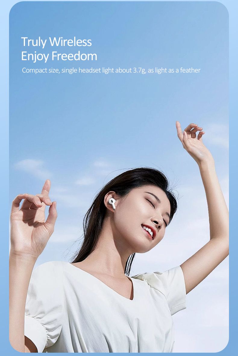 Smart Touch Screen Wireless Headset