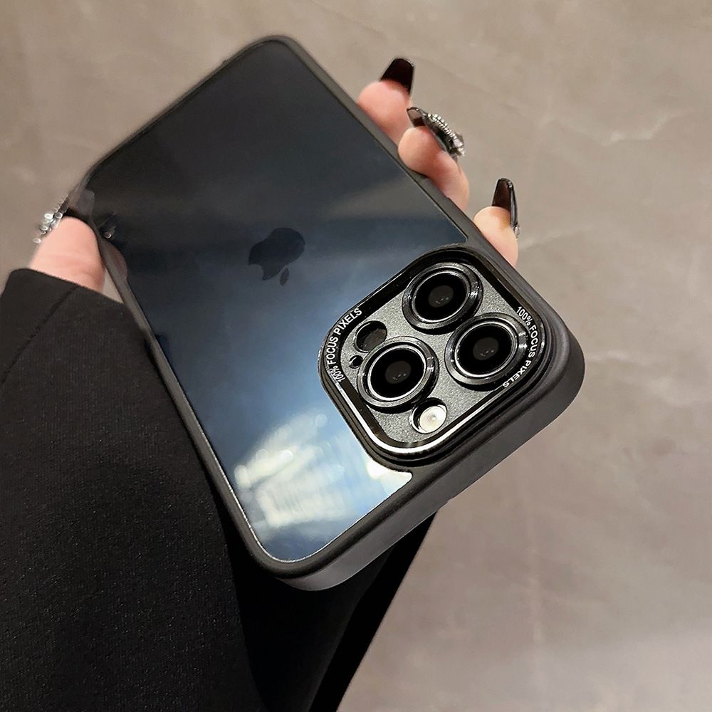 High Quality Metal Lens, Simple and Shockproof iPhone Case