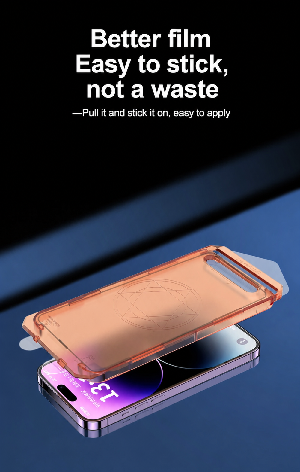 Tempered Glass Screen Protector for Apple iPhone – Full-Screen Coverage, Anti-Fingerprint