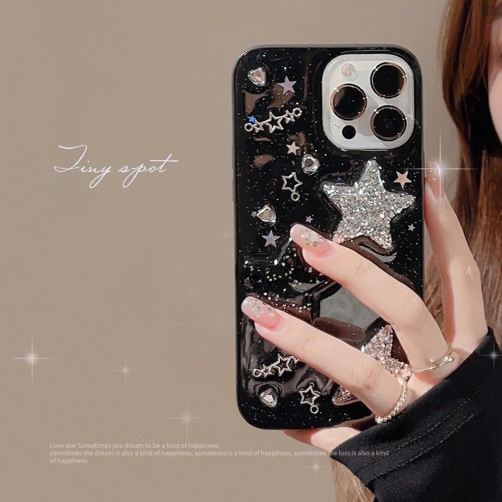 Epoxy 3D Star iPhone Case
