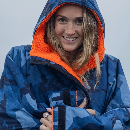 Woman in coat
