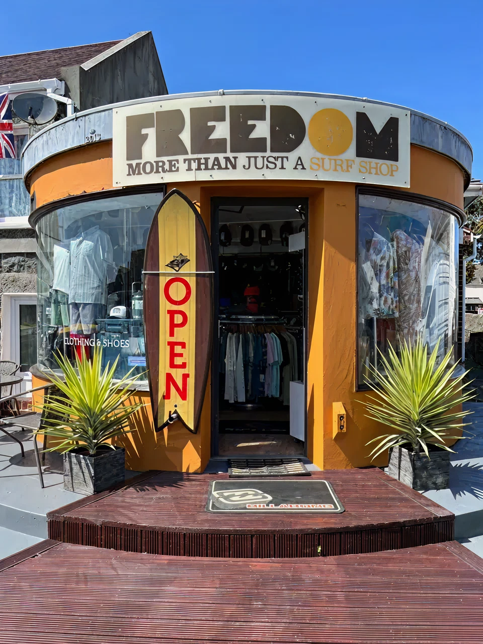 Freedom Surf Shop Front