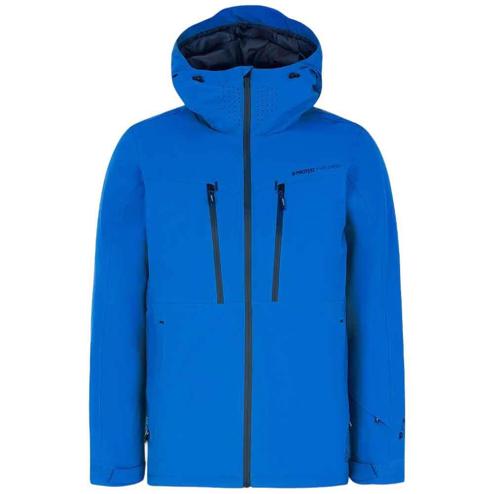 Blue ski coat