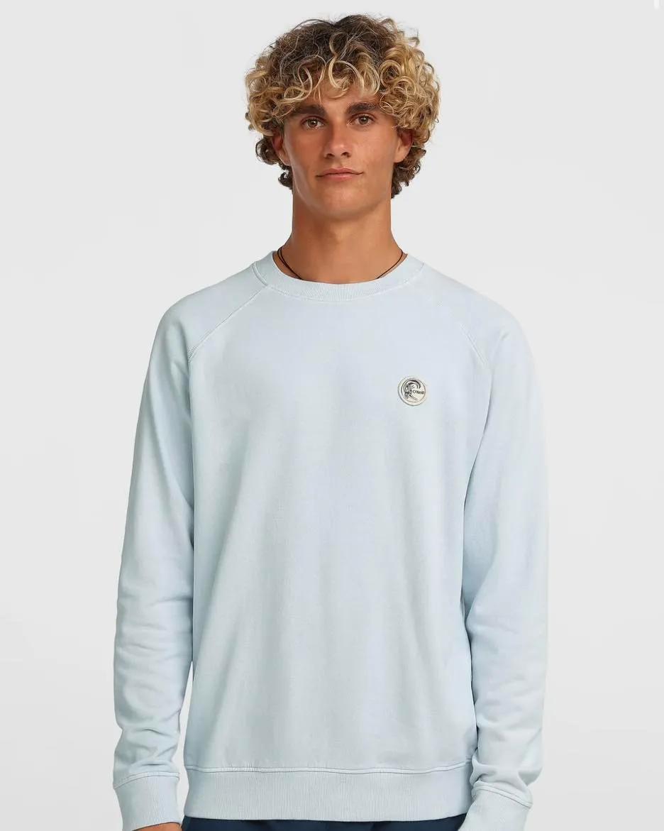 Young man in white sweater