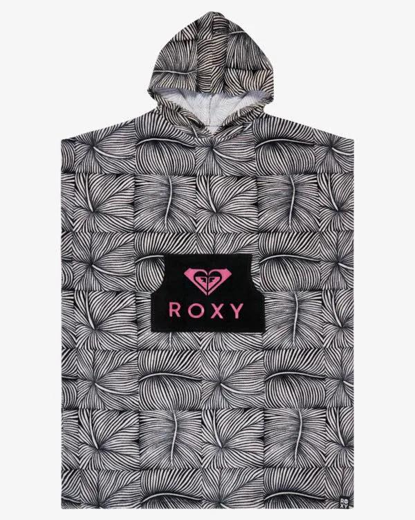 Flower pattern Roxy sleeveless hoodie