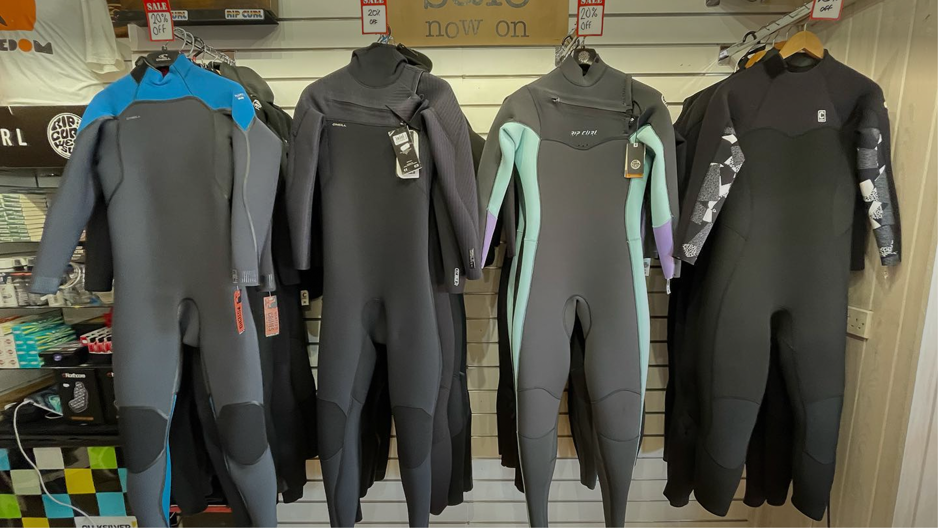 Woman in a wetsuit