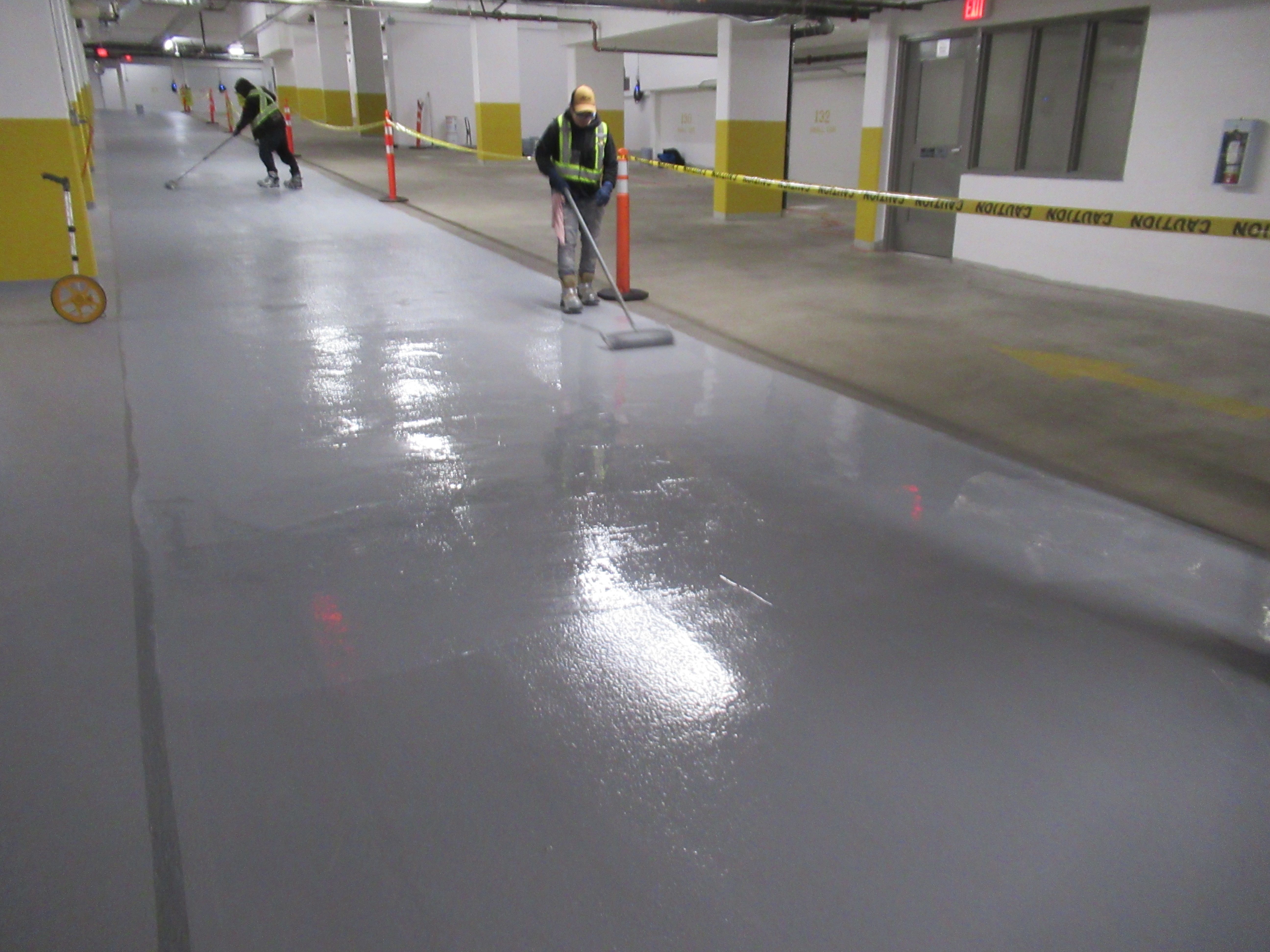 District Traffic Membrane Restoration