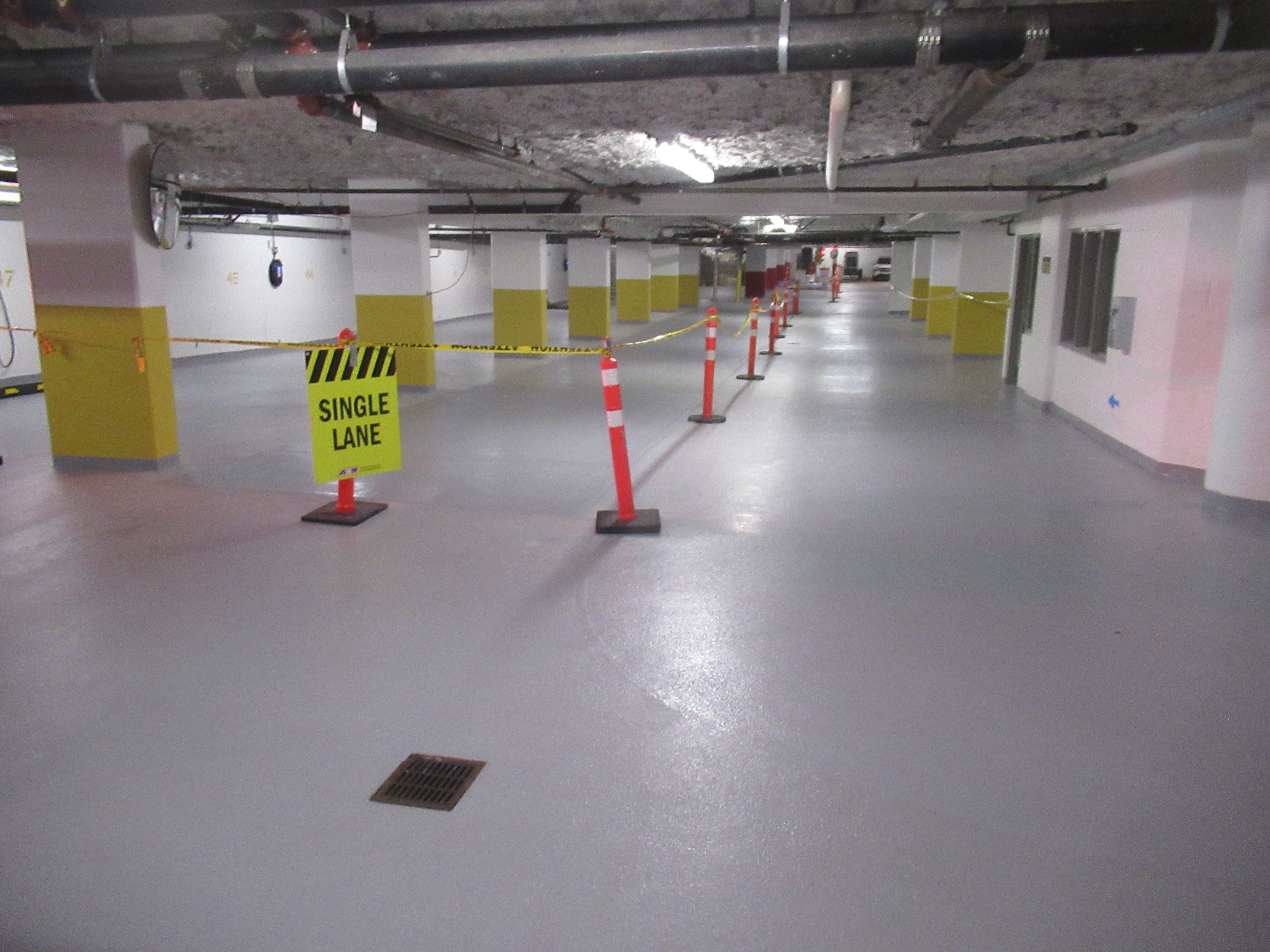 District Traffic Membrane Restoration