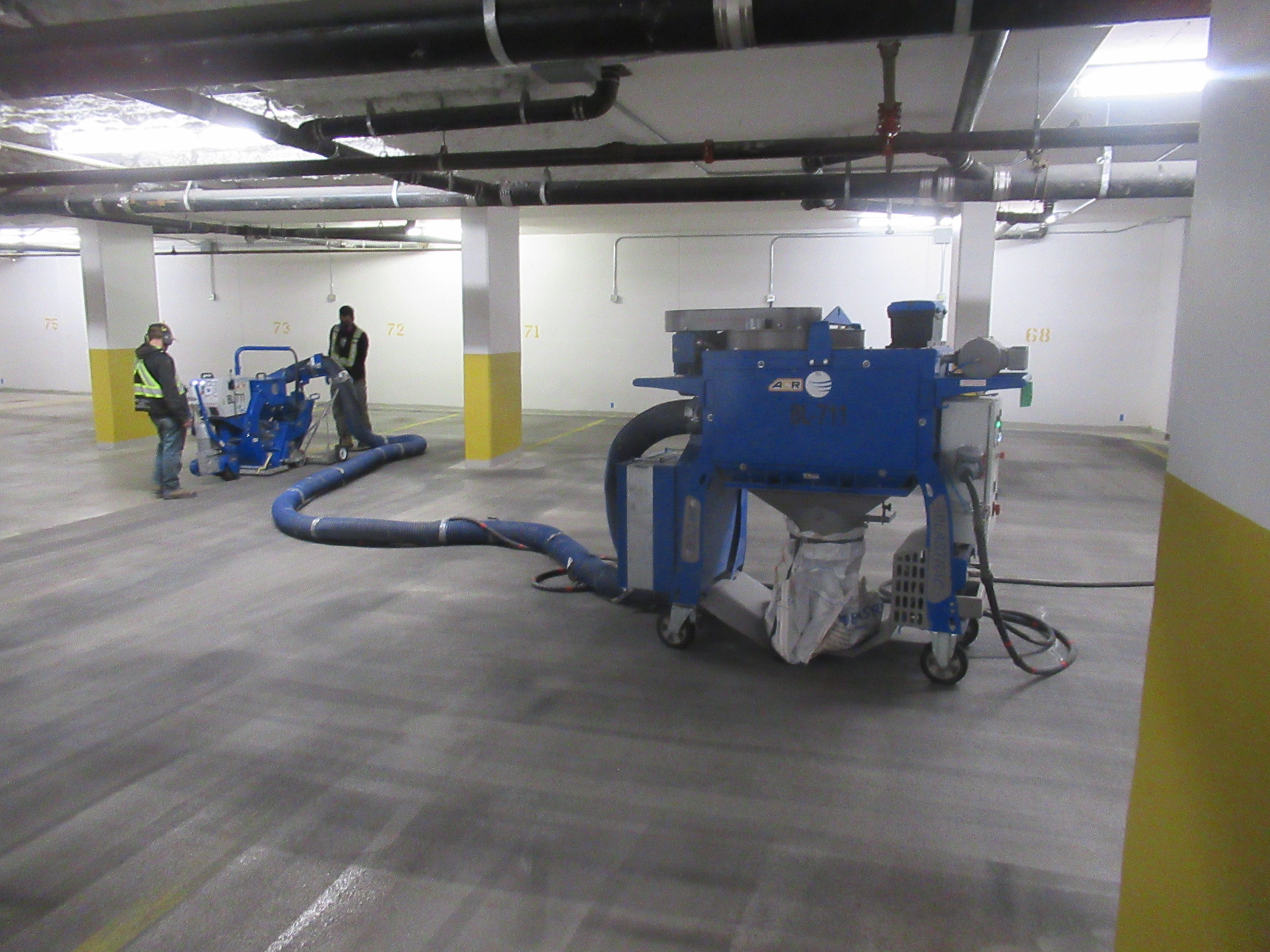 District Traffic Membrane Restoration