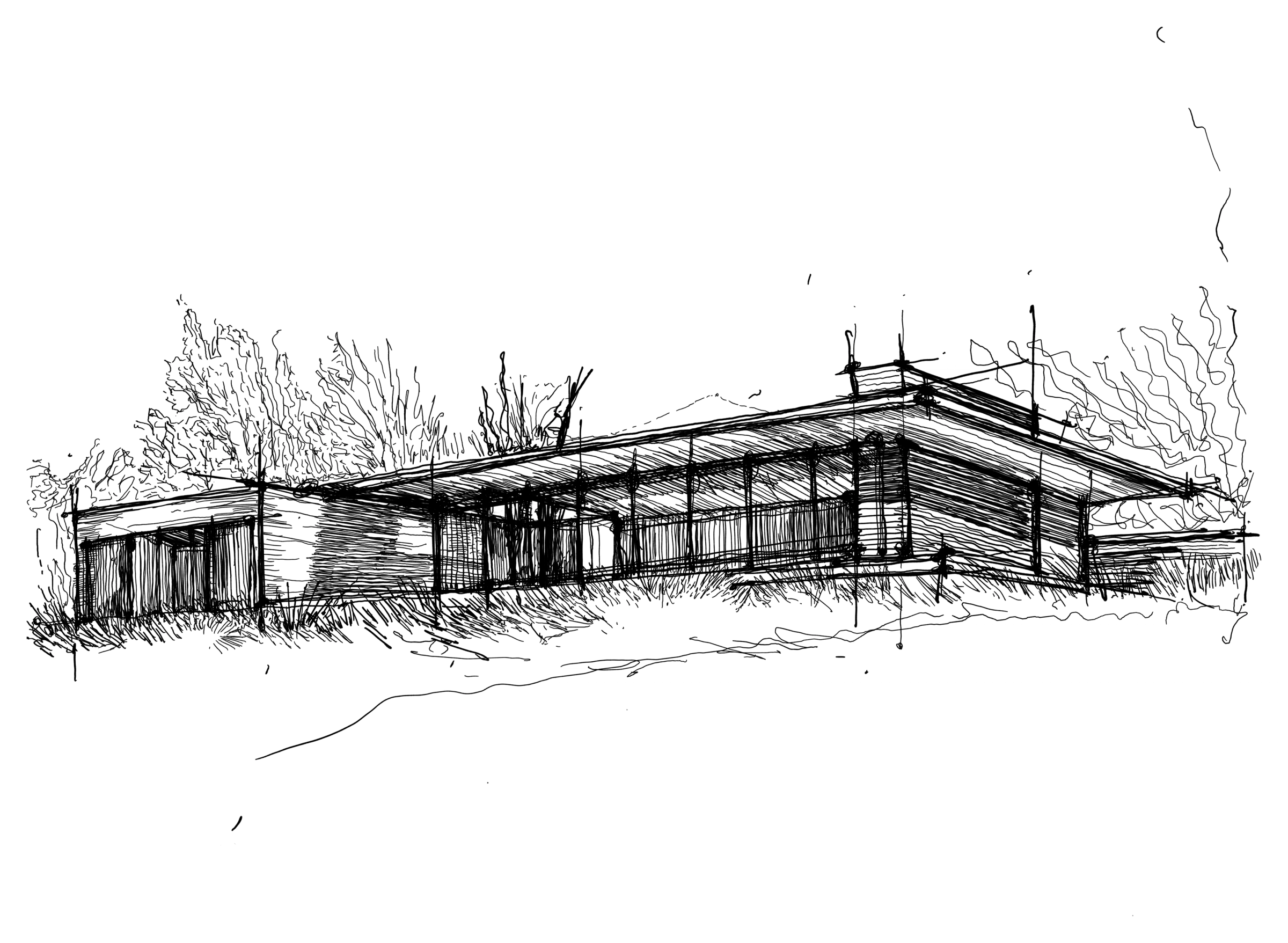 Sketch de Casa 108 Horizontes