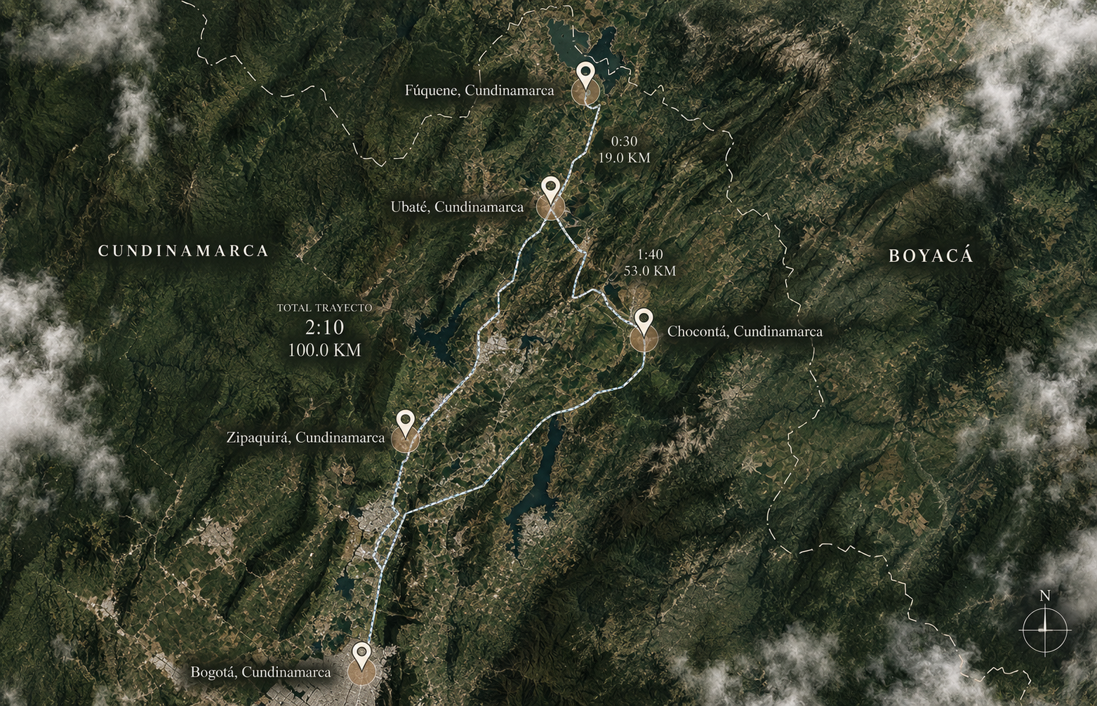 Localización de Fúquene YJ