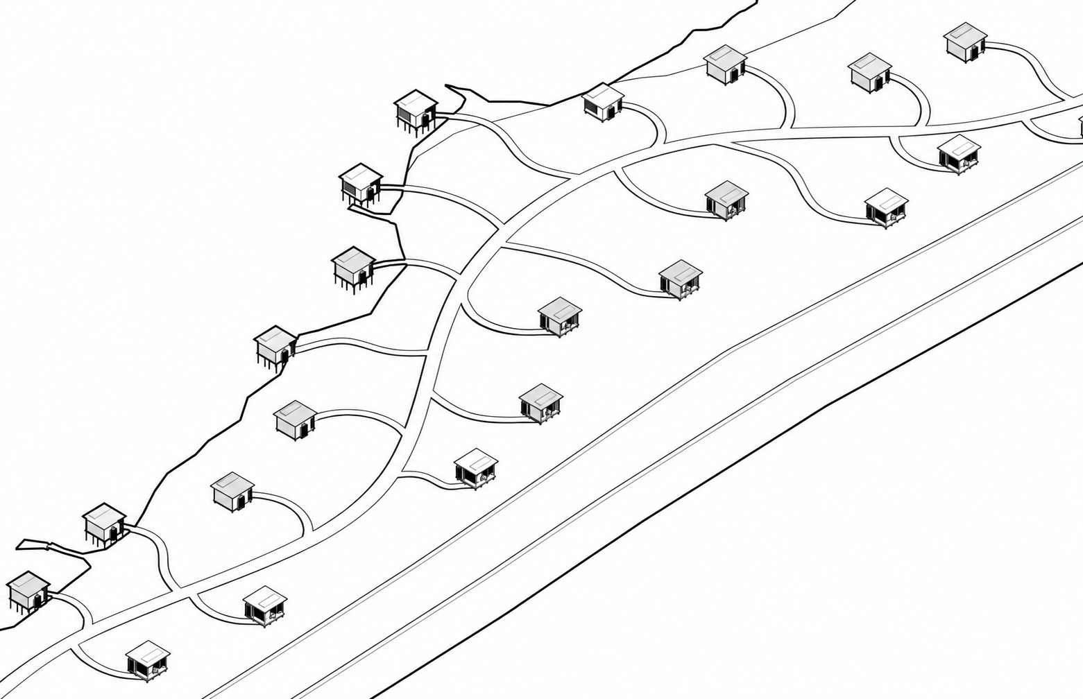 Decamino, plano 1