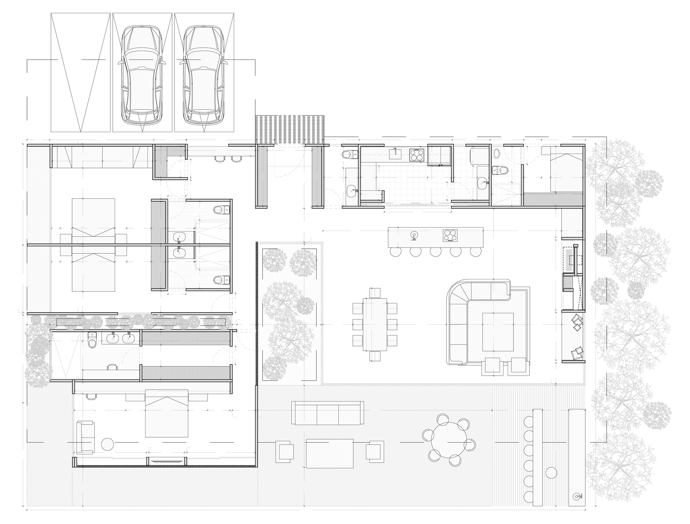 Casa 108 Horizontes, plano 1