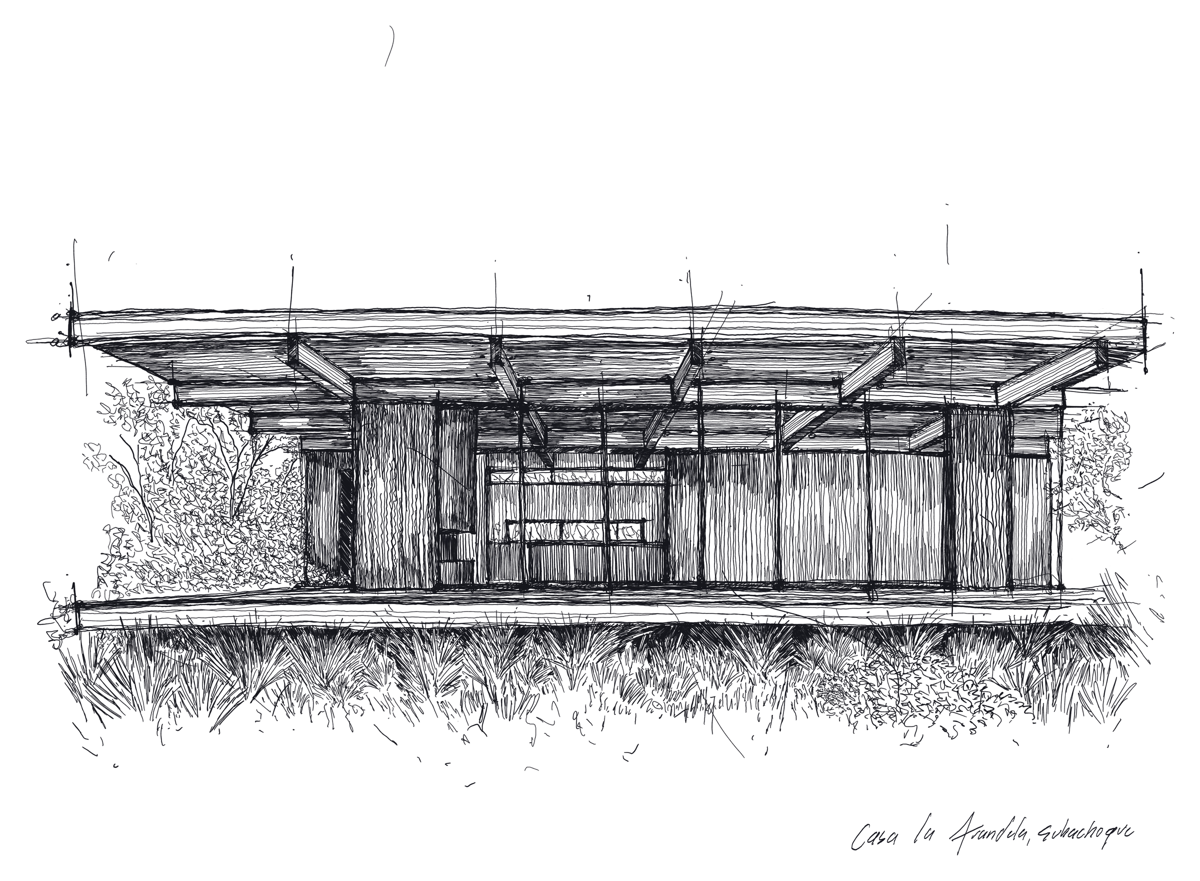 Sketch de Casa La Arandela