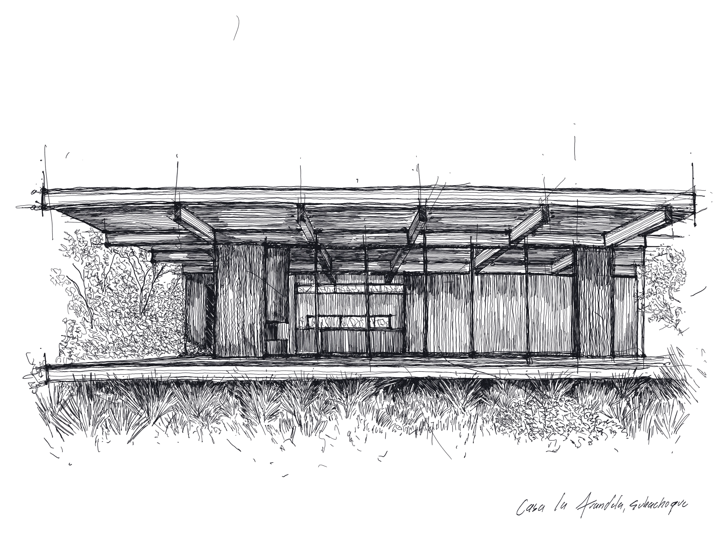 Sketch de Casa La Arandela