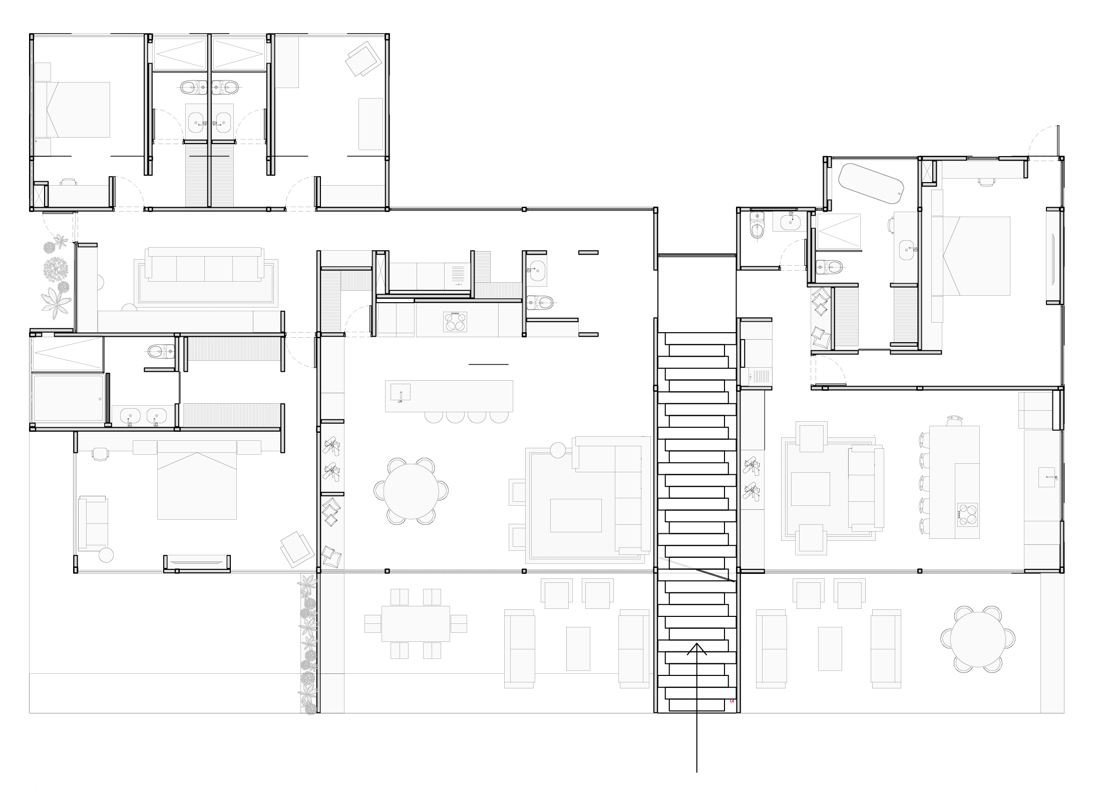 Casa Kumo, plano 1