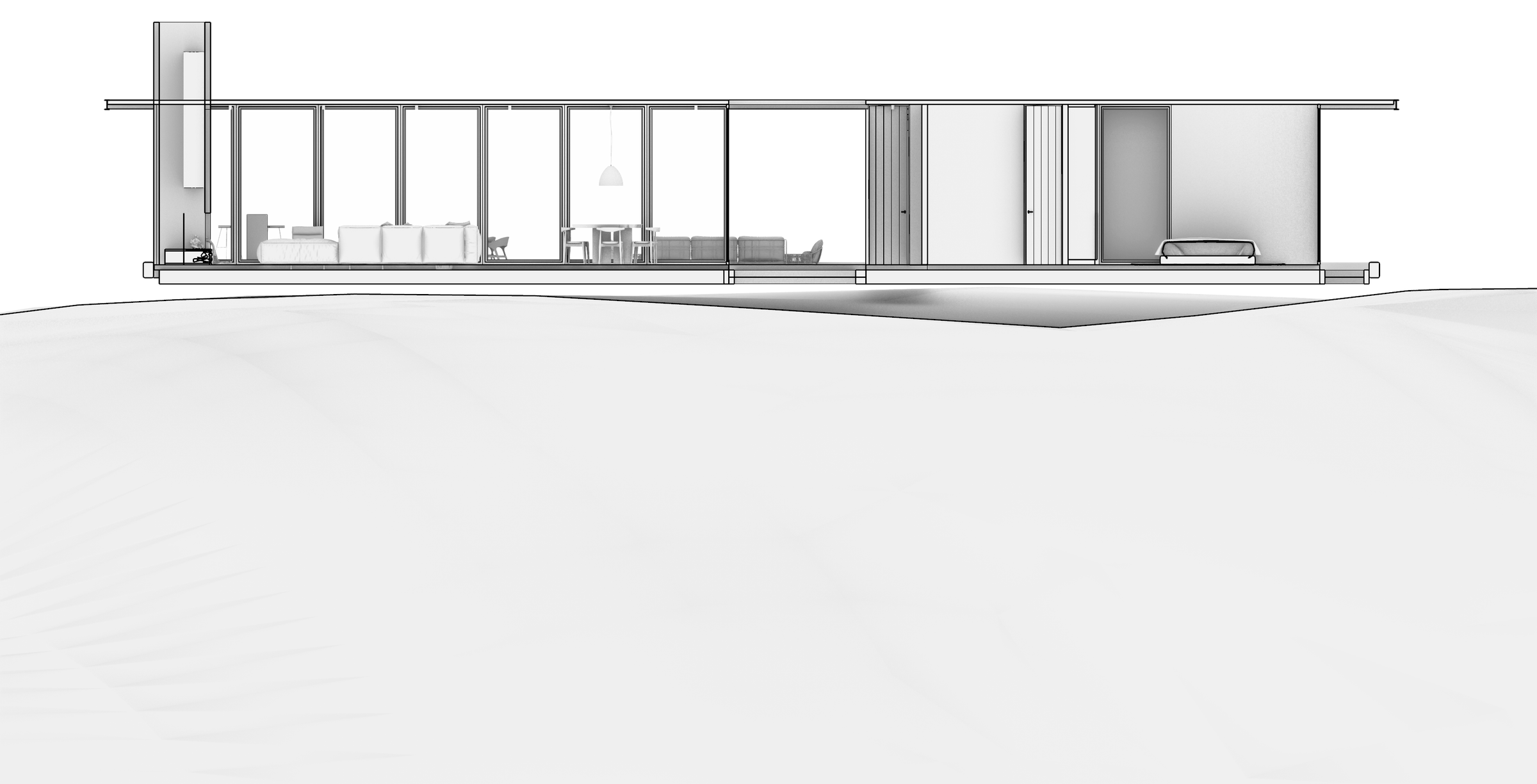 Casa 108 Horizontes, plano 3