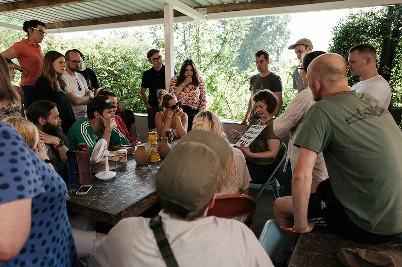 Team photo from Montreux, Switzerland