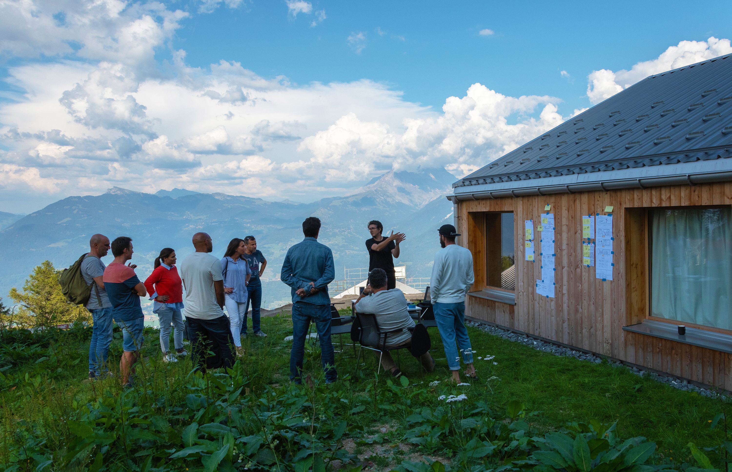 Team photo from Montreux, Switzerland