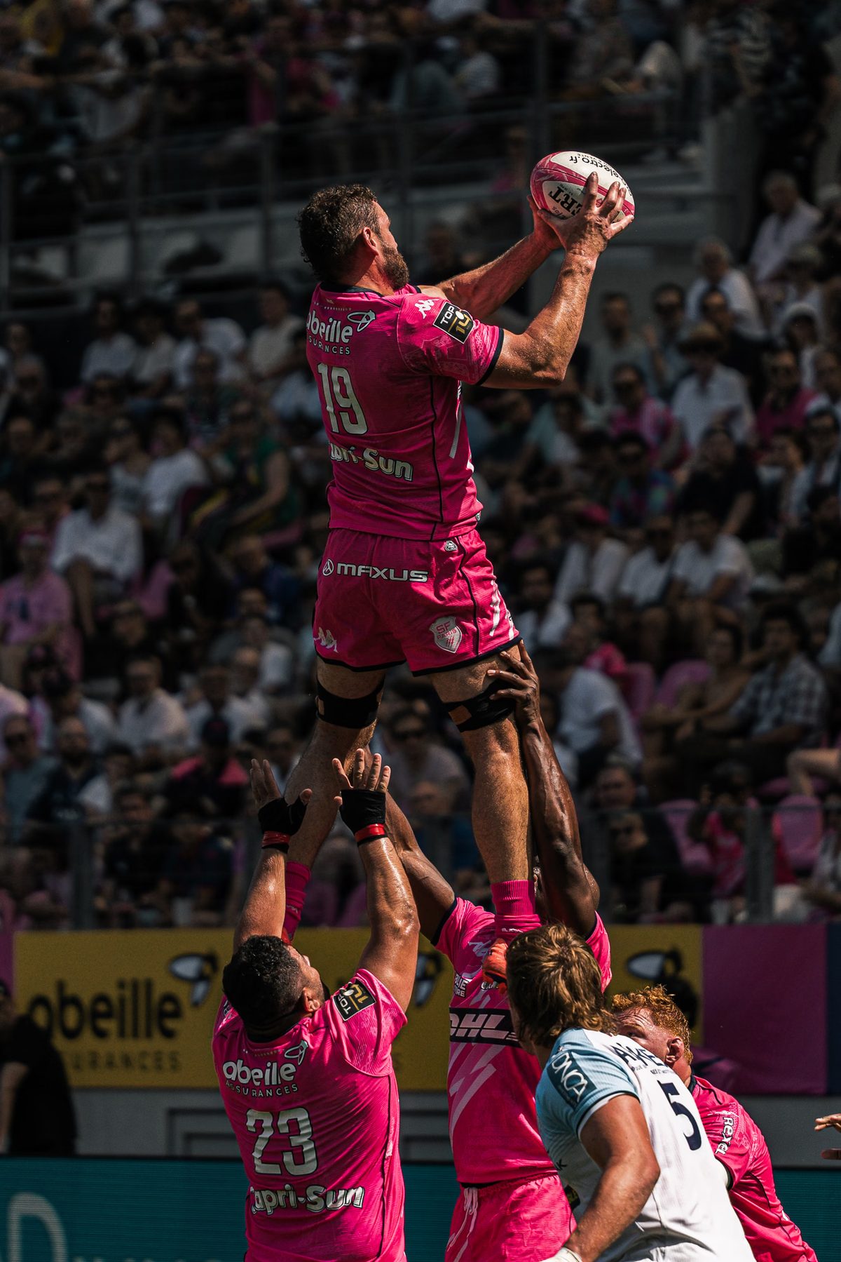 Une touche au rugby, Stade Français Paris