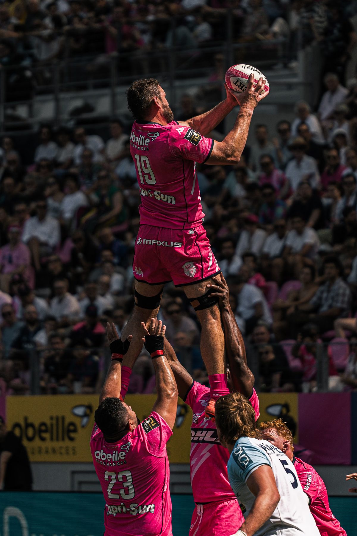 Une touche au rugby, Stade Français Paris