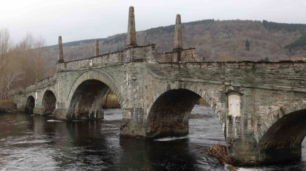Field Marshal George Wade PC considered this bridge over the River Tay to be his greatest accomplishment
