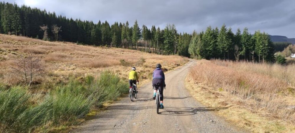 From the Carpark out along the Cateran Trail which this route follows for the first 2km