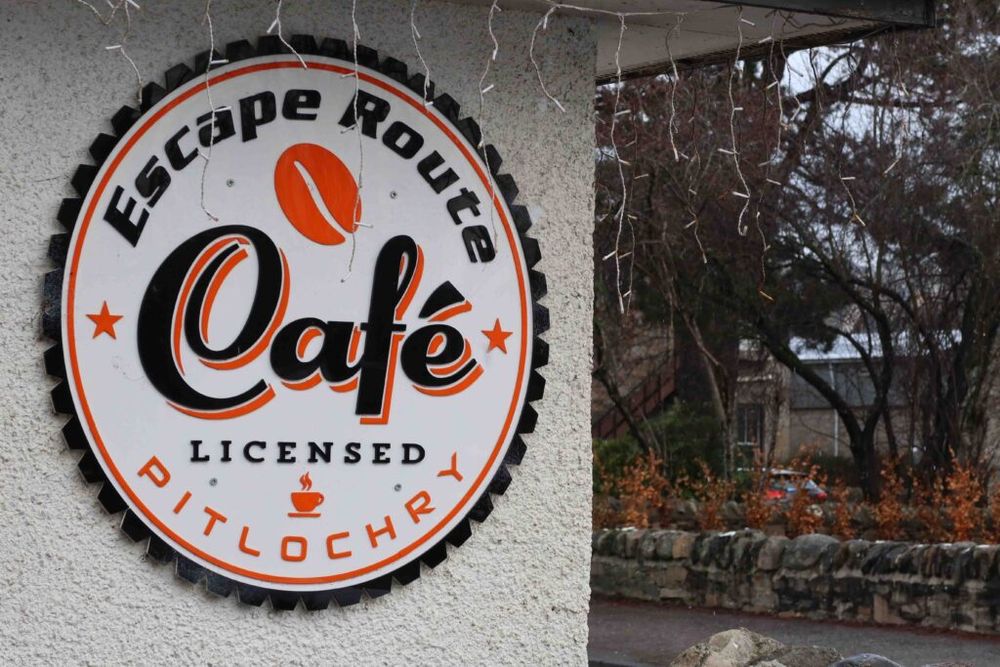 Escape Route Cafe is a welcome stop for cyclists