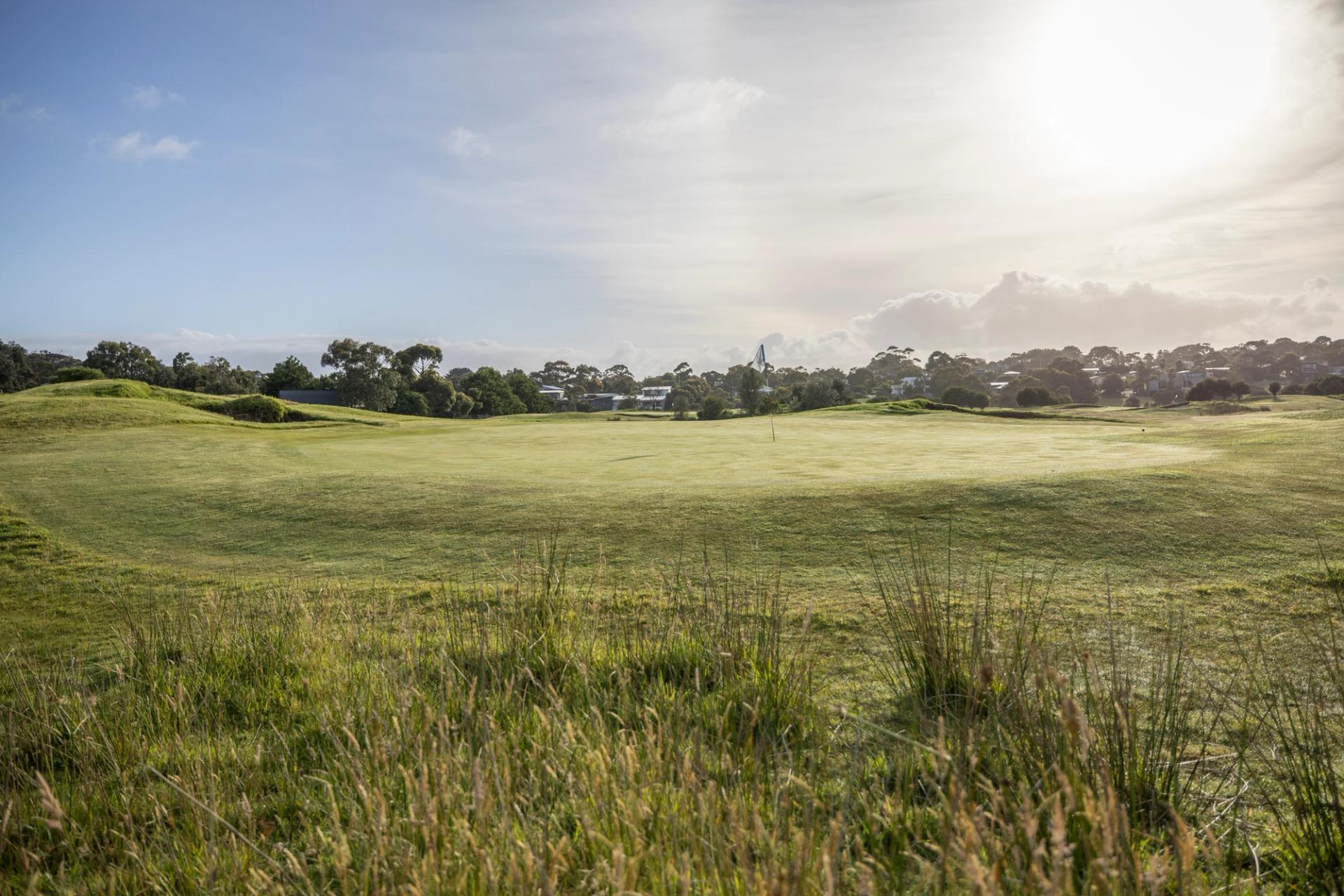 Image of Pitch and Putt Course, taken by drone.