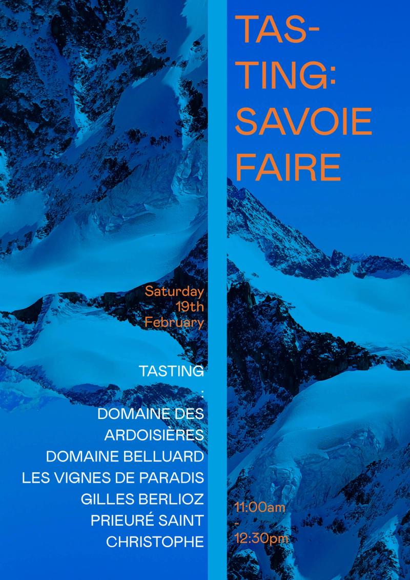 Tasting: Savoie Faire
