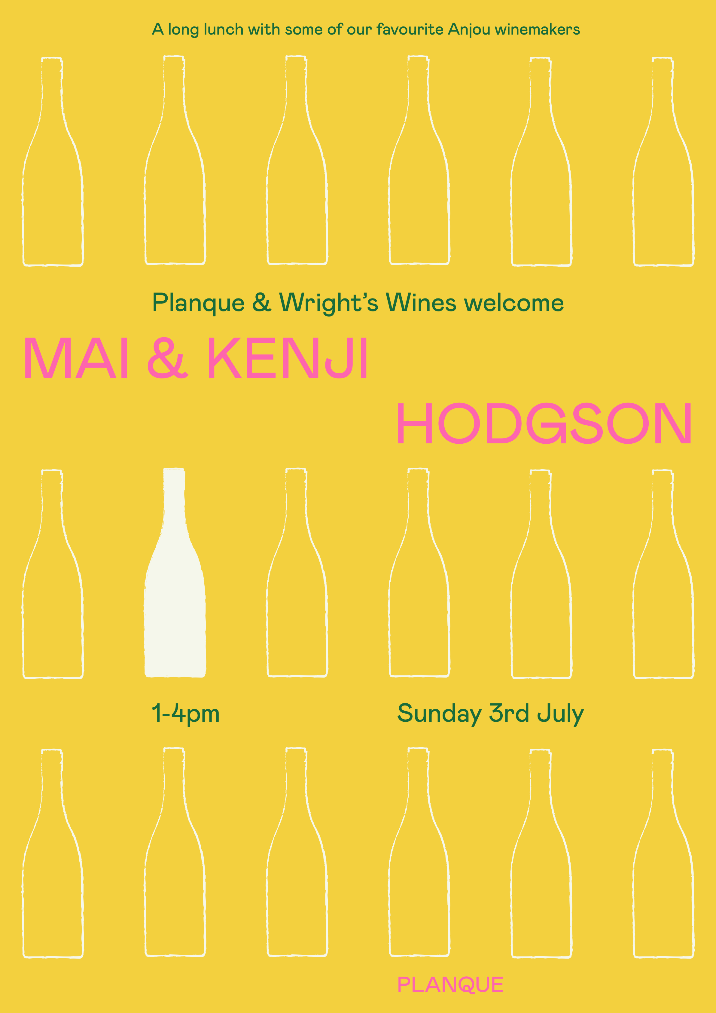 Mai & Kenji Hodgson at Planque