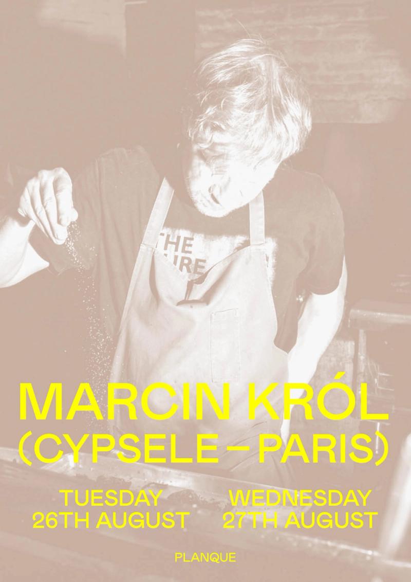 Marcin Król cooks at Planque
