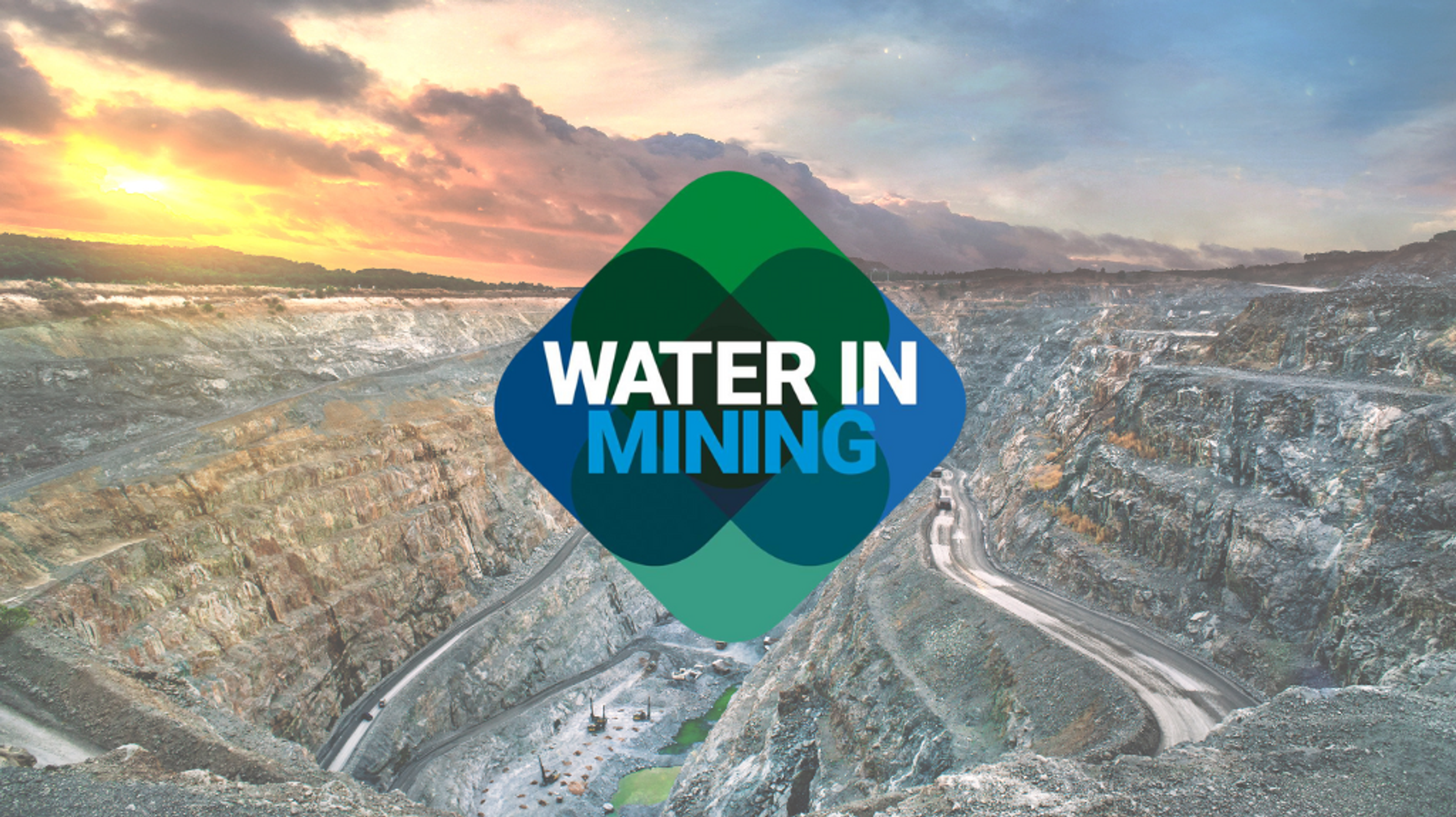 Wasser im Bergbau Logo