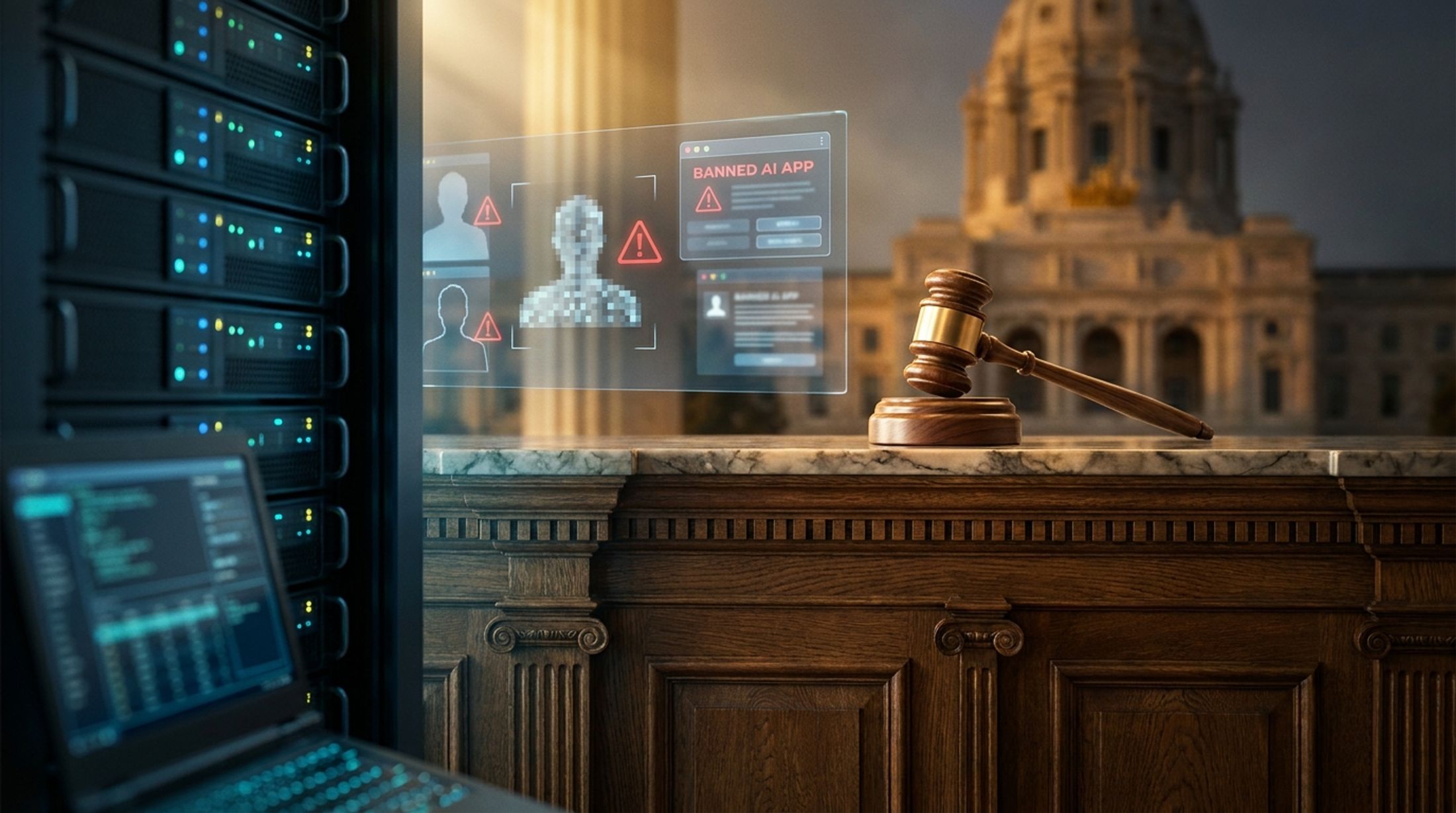Court Upholds Minnesota Ban on AI 'Nudify' Apps, Signaling State Power Over Generative AI Misuse