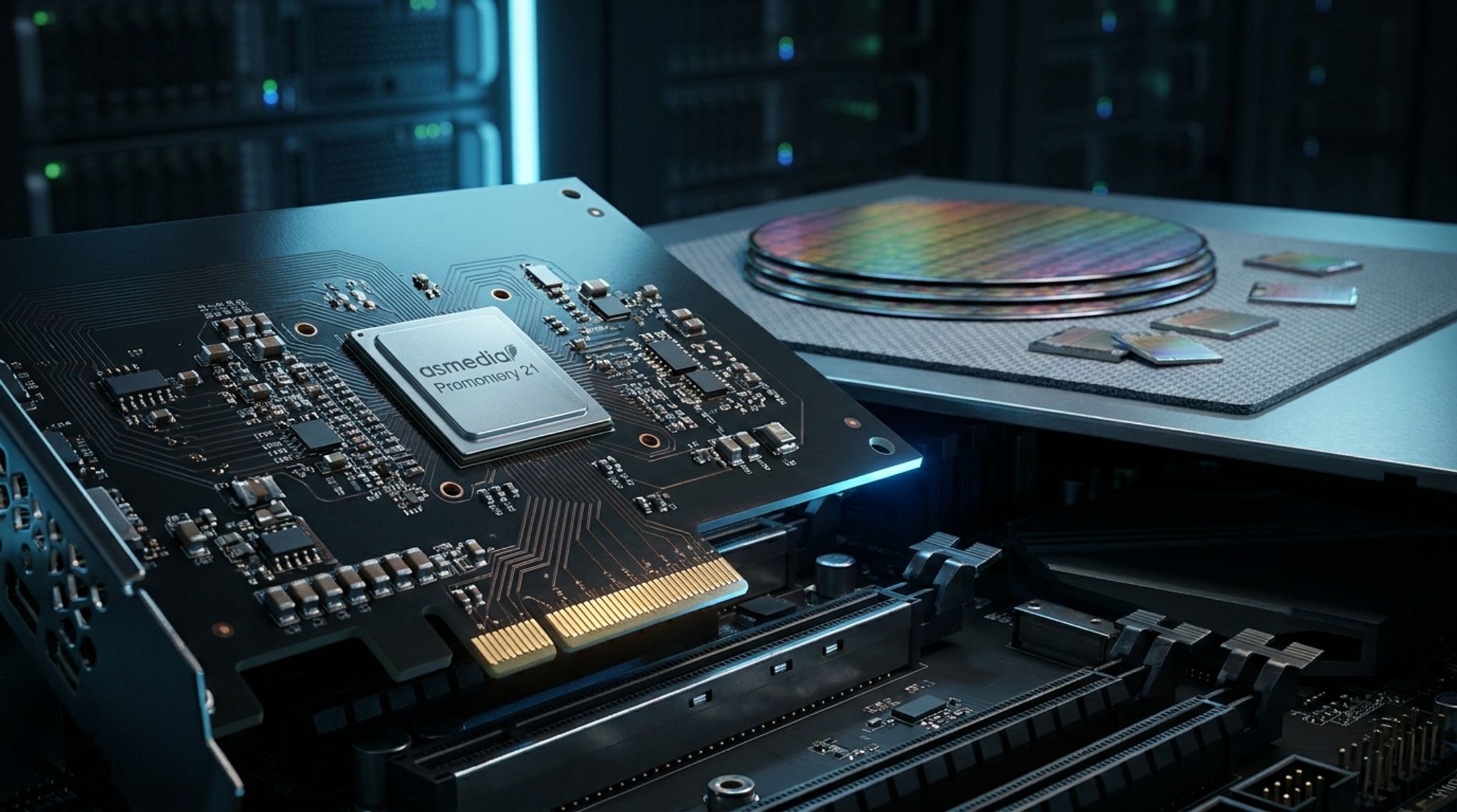 ASMedia Promontory 21 Silicon Repurposed as PCIe I/O Expansion Cards