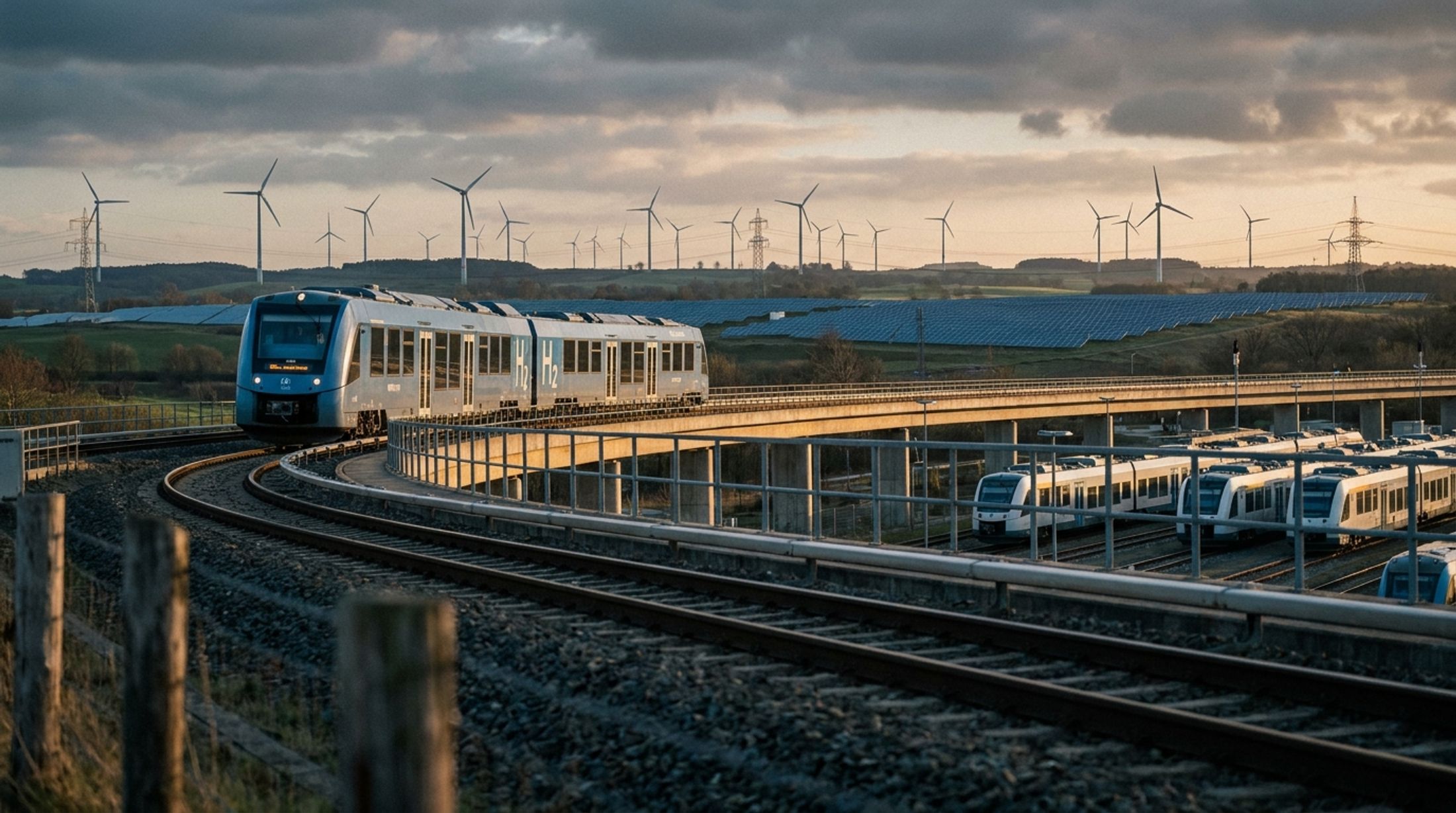 Germany’s Pioneer Hydrogen Rail Network Faces an Economic Reckoning