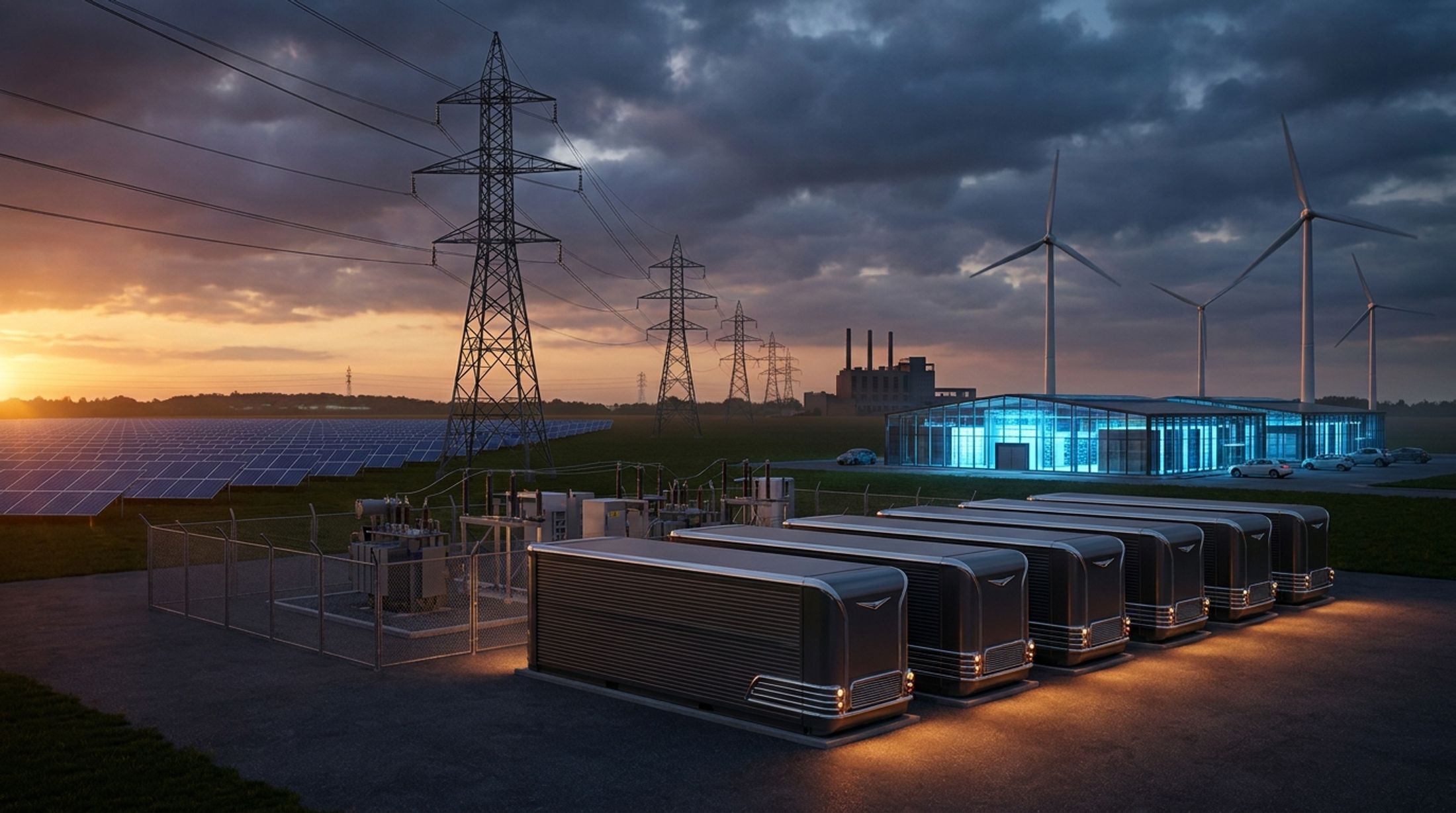 Detroit Challenges Tesla in Stationary Storage as AI Power Demands Surge