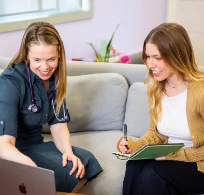 Doctor and wellbeing coach