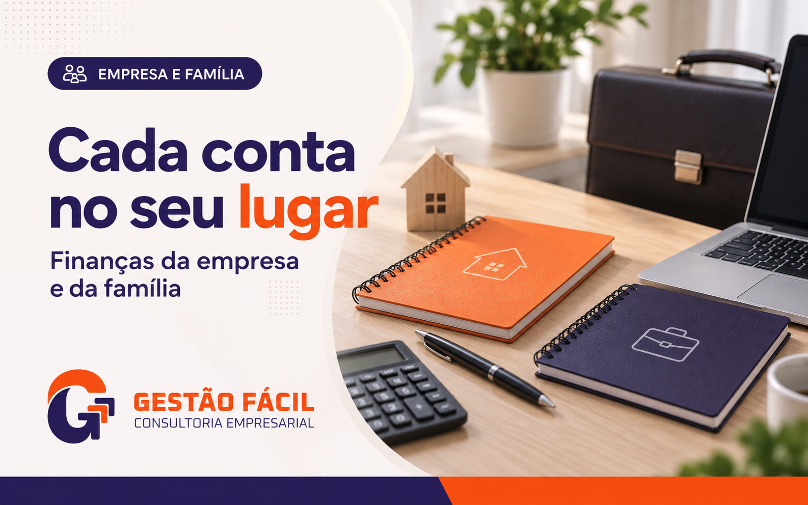 Finanças da empresa e da família: como organizar a relação sem misturar as contas