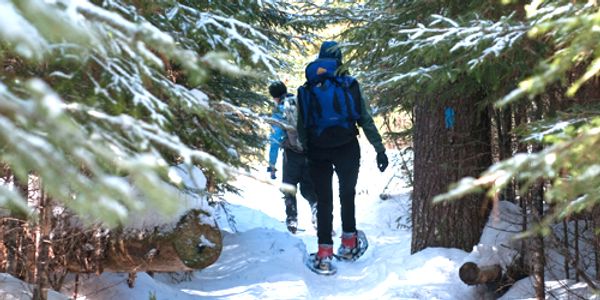Snowshoes … With Wine and Cheese?