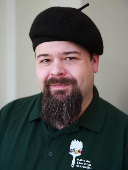Photo of Maine College of Art & Design student, Matt Johnson, enrolled in the Online Master of Arts in Educaiton program.