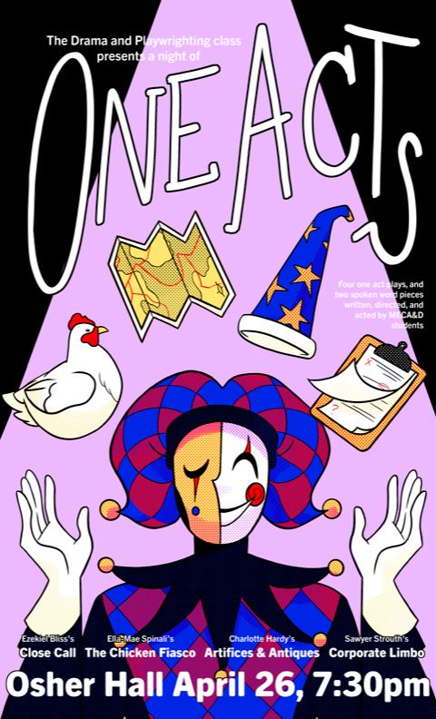 A poster for One Acts
