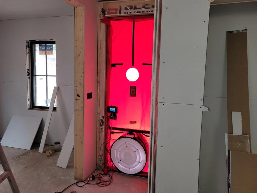 blower door
