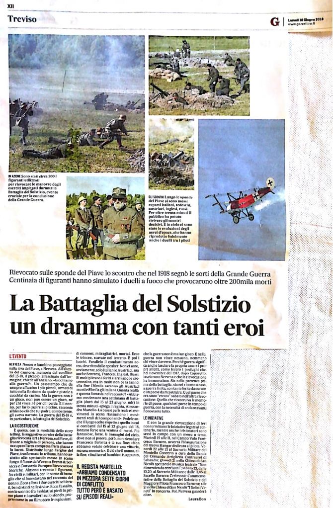 Fondazione Jonathan Collection - Aerei Storici Famosi  - La Battaglia del Solstizio un dramma con tanti eroi